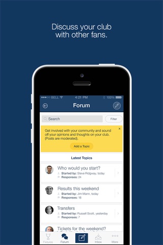 Fan App for Raith Rovers FC screenshot 2