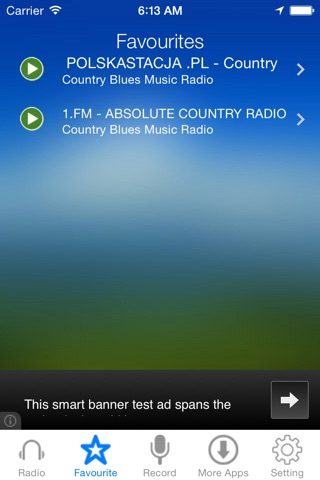 Country Blues Music Radio Recorder screenshot 3