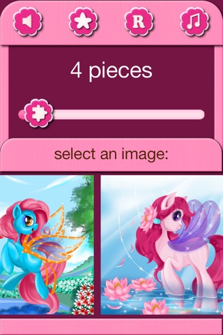 My Fairy Pony: Free Fun Kids Jigsaw Puzzle Games For My Little Girls & Toddler screenshot 4