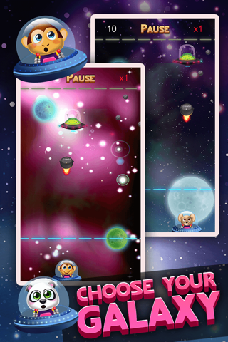 Mighty Tiny Pet Heroes vs Alien Space Monsters Arcade Shooter Game screenshot 4