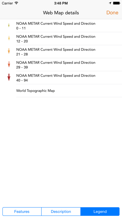How to cancel & delete WebMaps:  Explore ArcGIS Named User WebMaps with Esri technology from iphone & ipad 3