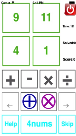 4 Numbers Math Game(圖2)-速報App