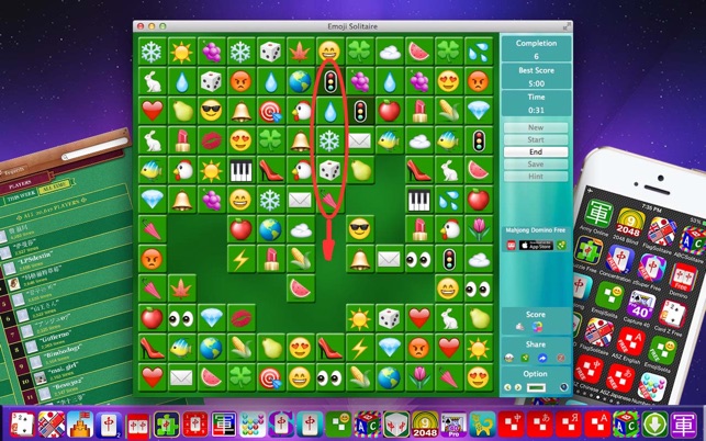 表情通 Free - Emoji Solitaire(圖1)-速報App
