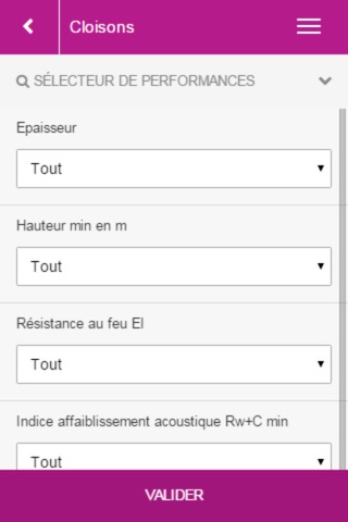 Guide de Prescription Siniat screenshot 3