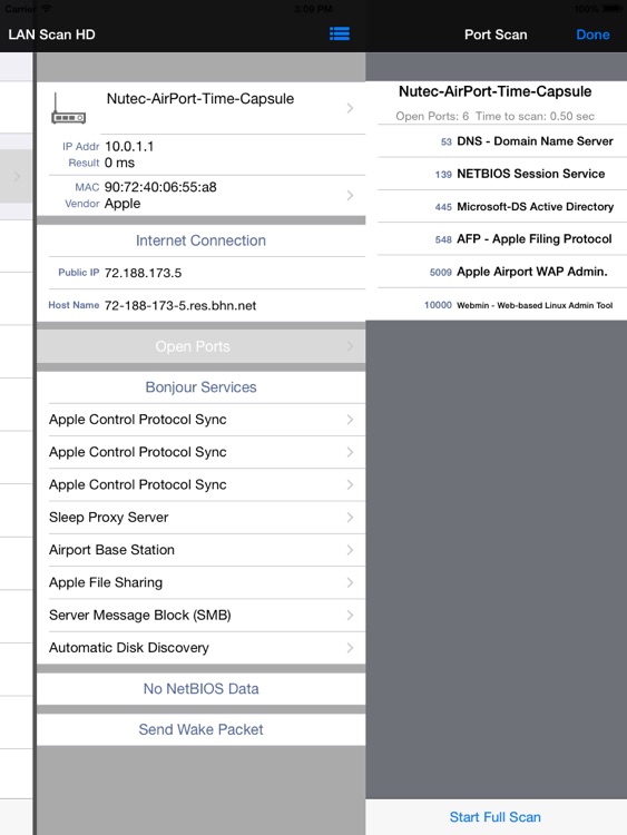 LAN Scan HD - Network Device Scanner