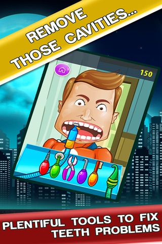 A Super Hero In The Clinic: An Educational Dentist Teeth Brushing and Cleaning For Kids screenshot 2