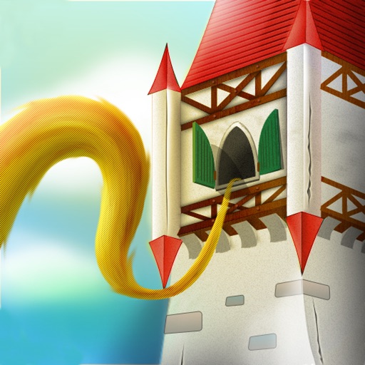 Rapunzel. Coloring book for children. iOS App