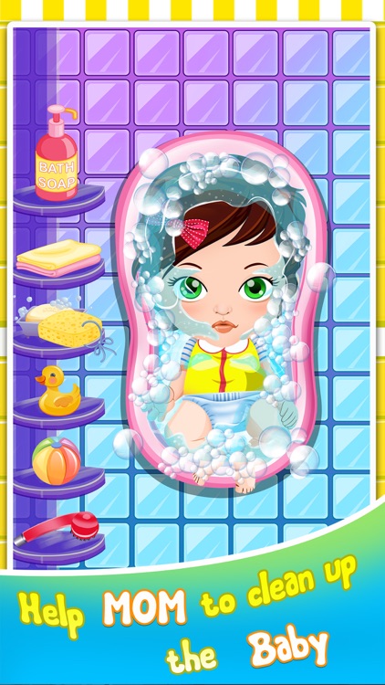 My New Baby Salon Doctor - mommy's little newborn spa & pregnant born care games for kids (boy & girl)