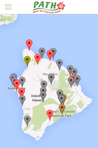 PATH Big Island of Hawaii Hiking and Biking Map screenshot 2