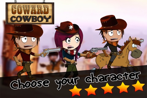 Coward Cowboy -  wild west shooting game 2014 screenshot 2