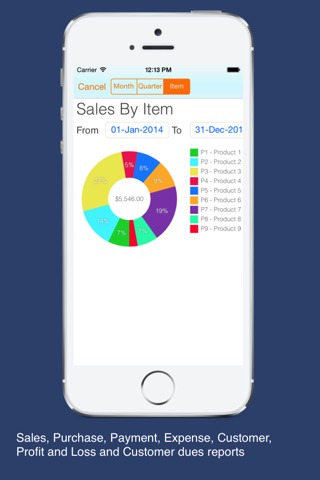 Cloud Invoice: Invoice and PDF screenshot 4