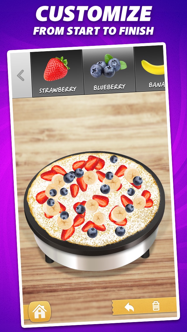 CREPE MAKER 1.1 IOS GAME GIẢI TRÍ CREPE MAKER 1.1 IOS