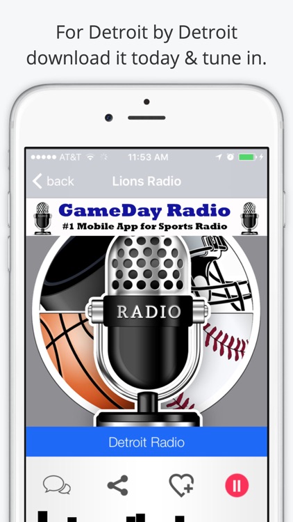 Detroit GameDay Radio for Live Sports – Lions and Red Wings Edition screenshot-3