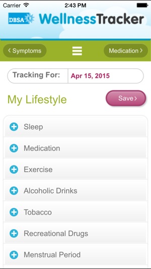 DBSA Wellness Tracker(圖4)-速報App