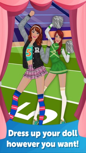 Cheerleader Dress Up-Fun Doll Makeover Game(圖2)-速報App