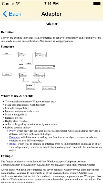 Design Pattern Reference