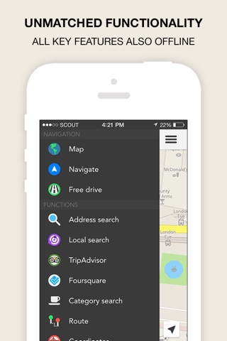 GPS Navigation by Scout (Sat Nav - BNL) screenshot 3