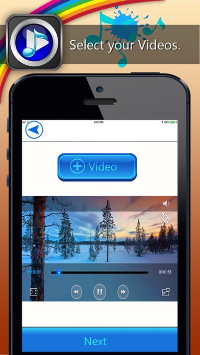 How to cancel & delete Customize Video Generator: Add Music, Sound Tracks to Video Clips from iphone & ipad 2