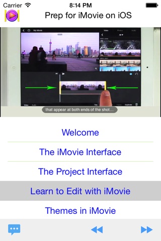 Prep for iMovie for iOS screenshot 3