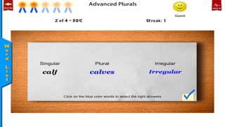 Irregular Plurals Free - English Language Art Grammar Appのおすすめ画像3