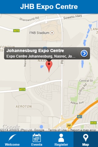 JHB Expo Centre screenshot 2