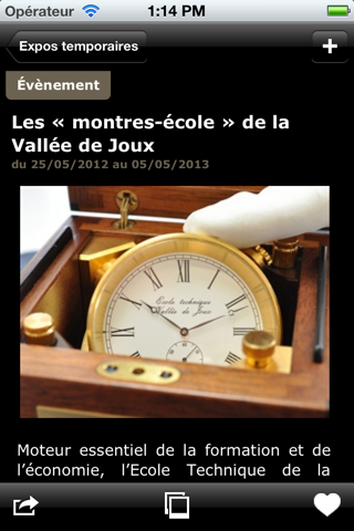 Espace Horloger - Vallée de Joux screenshot 4