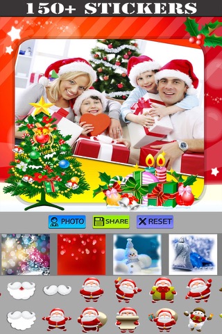 Christmas Photo Frames and Stickers HD screenshot 3