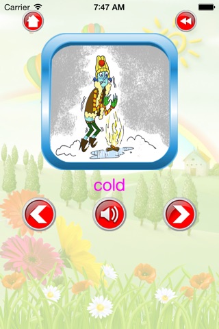 Weather For Kid - Educate Your Child To Learn English In A Different Way screenshot 4
