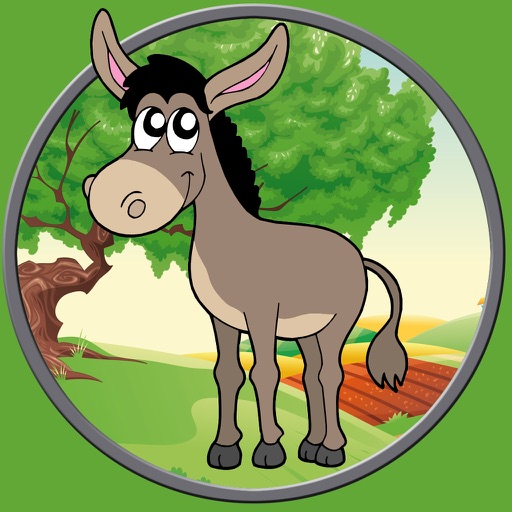 lovely farm animals for kids - free game icon