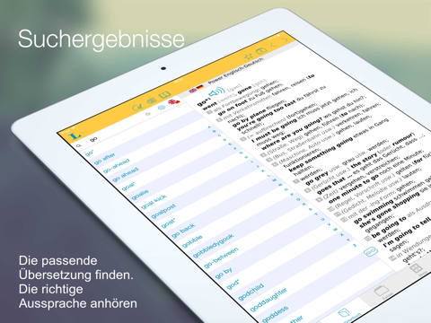 Screenshot #6 pour Schulwörterbuch Box Englisch, Französisch, Italienisch, Spanisch, Latein, Russisch, Deutsch als Fremdsprache
