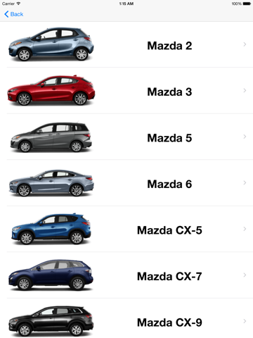 Auto Service Info for MAZDAのおすすめ画像1