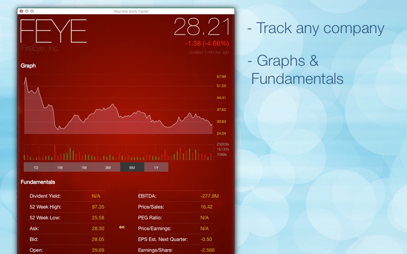 Real-time Stock Tracker - stocks &amp; news thumbnail 2