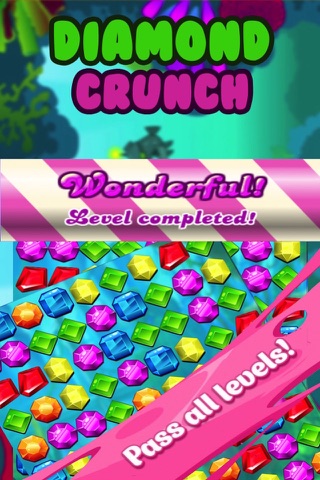 Diamond Crunch Star HD-Gem Swap Game! screenshot 4