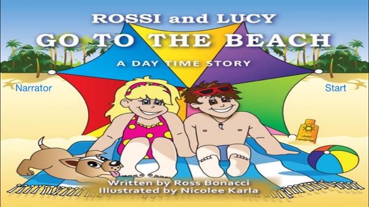 Rossi and Lucy Go To The Beach