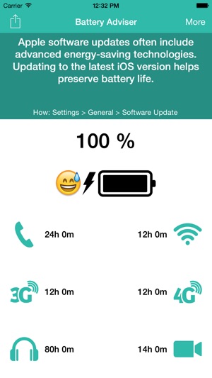 Battery Adviser - Realtime Battery Life Tips and Tricks(圖1)-速報App