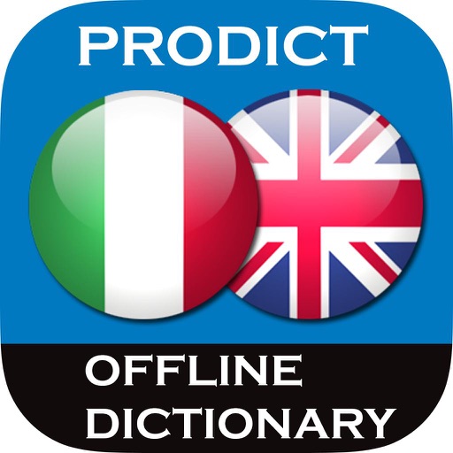 Italian <> English Dictionary + Vocabulary trainer icon