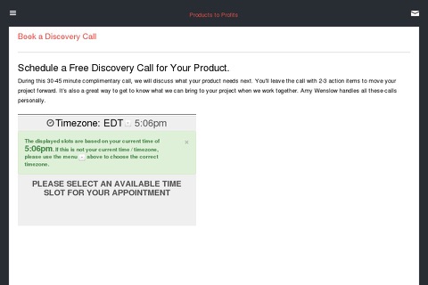 Products To Profits screenshot 2