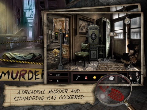 Abandoned Murder Room - Hidden Objects screenshot 4