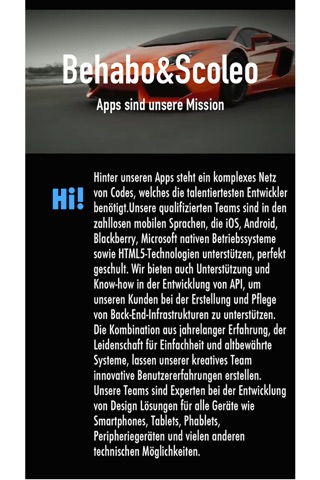 Behabo & Scoleo Portfolio App - App Programmierung, App Entwicklung screenshot 4