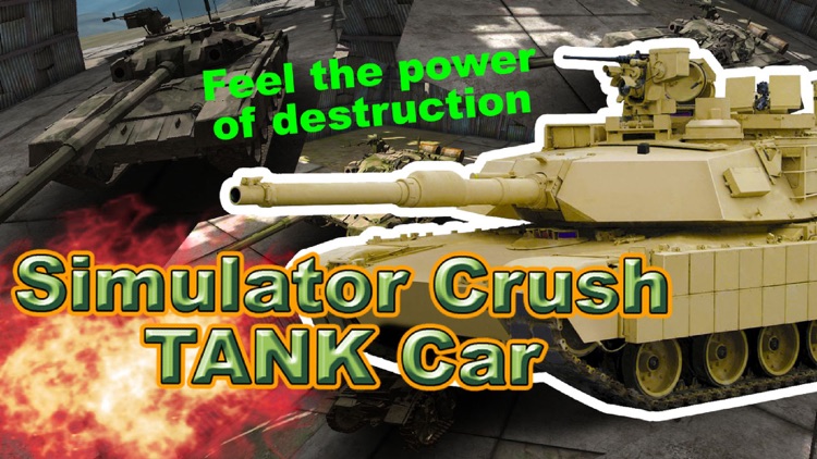 Simulator Crush Tank Car