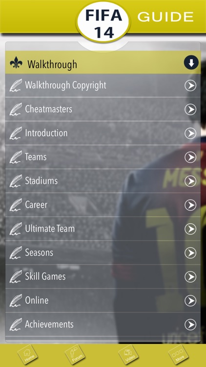 Guide for FIFA 14 - Cheats, Trophies, Teams & players