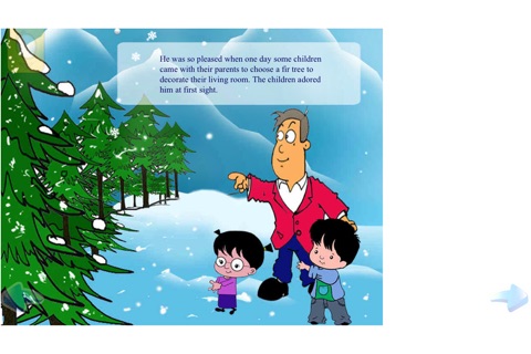 The Little Christmas Tree - Interactive eBook in English for children with puzzles and learning games screenshot 3