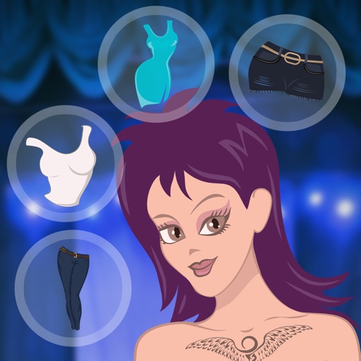 新しいロックスターの歌姫は、ドレスアップ - 素晴らしいファッションの女の子ドレッシングゲーム