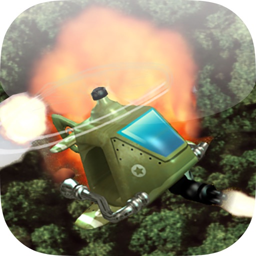 Hubschrauber Dschungel Flug iOS App