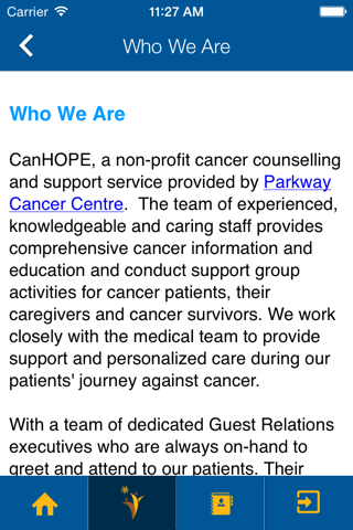 CanHOPE cancer support screenshot 4