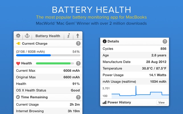 Battery Health Mac Book App