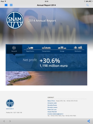 Snam Reports screenshot 2