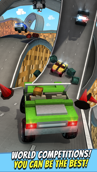 How to cancel & delete Crafting Cars . Free Hill Car Racing Game For Kids from iphone & ipad 3
