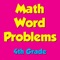 This app consists of rigorous word problems to solve which correlates with fourth grade common core standards