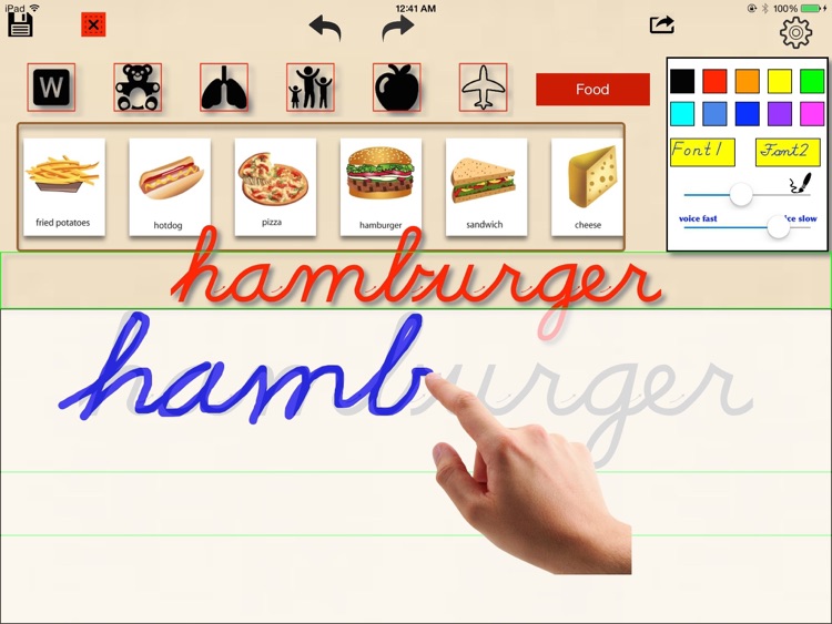 Kids Cursive Pad - Writing  Master